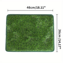 Artificial Grass Dog Potty Pad - Easy to Clean & Odor Resistant