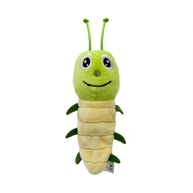 6 Styles Insect Plush Finger Puppets Soft Mini Hand Puppets with Antennae & Eyes