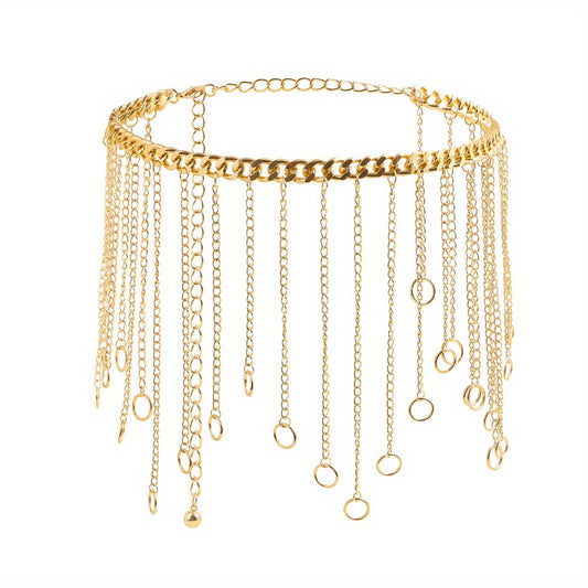 Boho Tassel Waist Chain Sexy Bikini Beach Body Chain Skirt