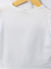 Boys 2pcs T shirt & Shorts Set Stripe Print Crew Neck Top Casual Summer