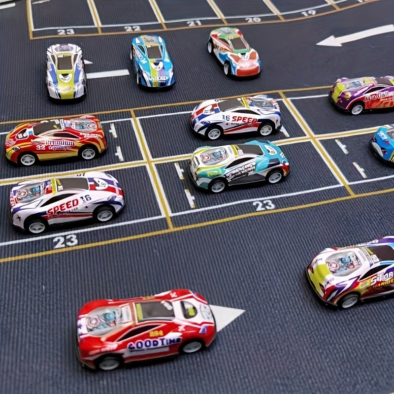 3pcs Pull Back Toy Cars Mini Die Cast Racing Cars Halloween Christmas