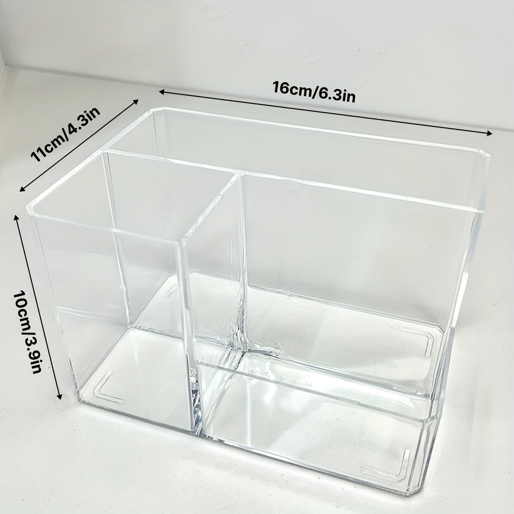 Acrylic Desktop Storage Box Office Stationery Book Organizing
