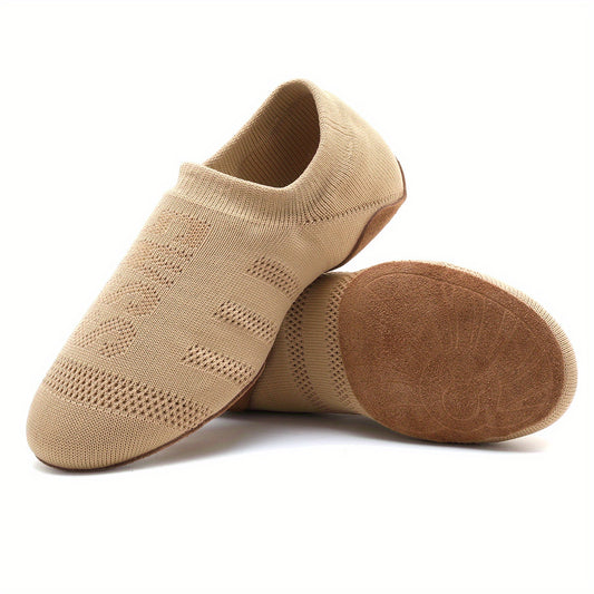 Women's Flat Dance Shoes Lightweight and Breathable