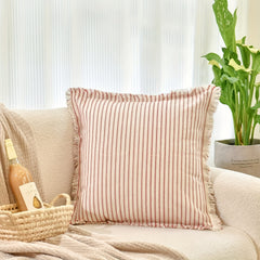 Brushed Tassel Throw Pillow Covers Decor