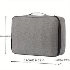 Portable Document Storage Bag Business Card Holder