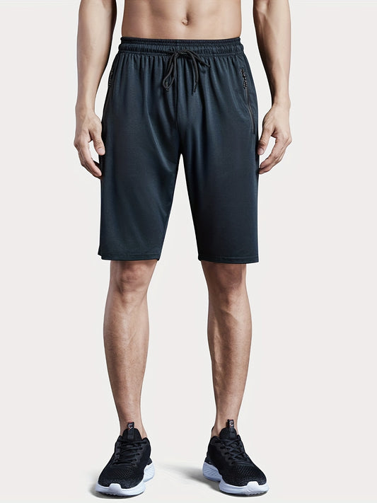 Men's Drawstring Shorts Activewear Comfy Loose Shorts For Running Gym