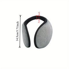 Men's Thickened Plush Earmuffs - Warm & Windproof Ear Protection