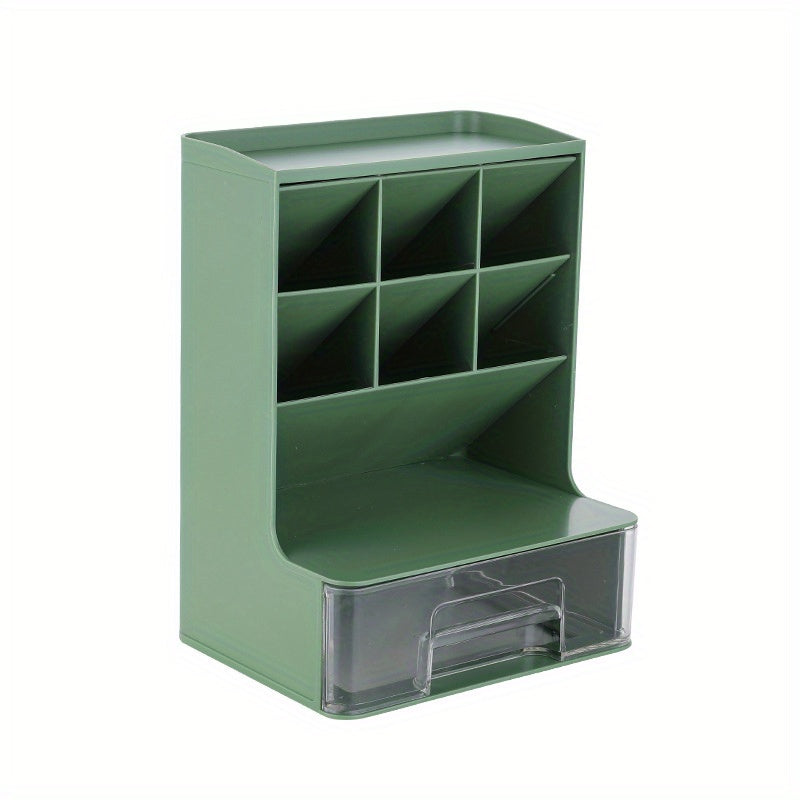 DIY Oblique Insert Pen Holder Student Stationery Office Desktop Storage