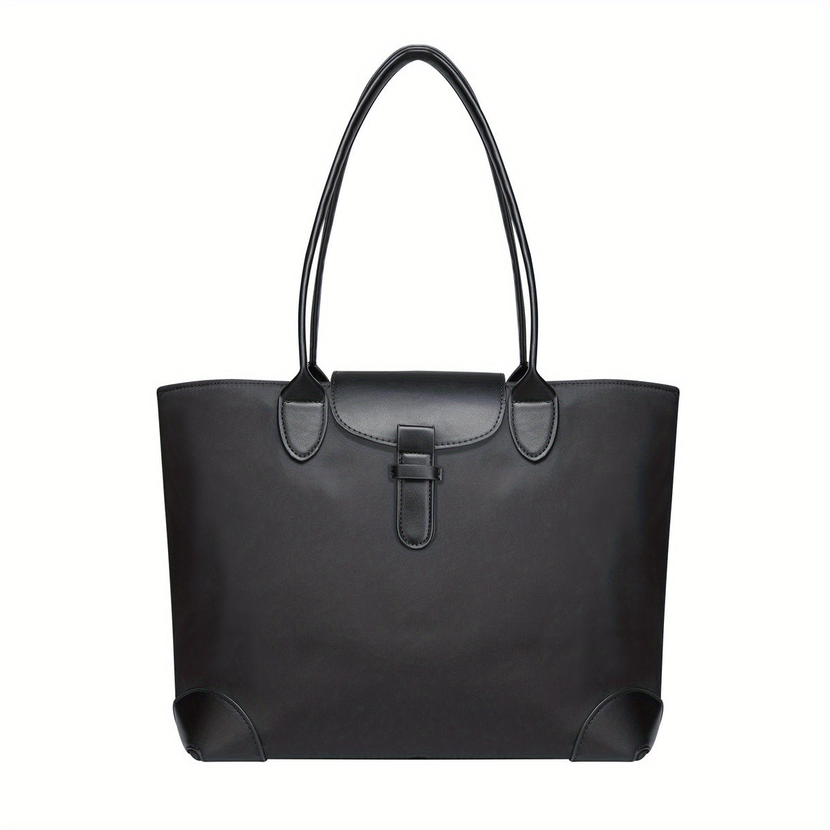 Large Capacity Tote Bag Solid Shoulder Bag Versatile Women's Commuter Bag