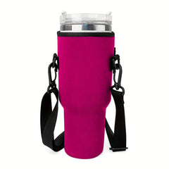 Insulated Fabric Cup Sleeve Water Bottle Holder Outdoor Sports Holder