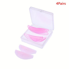 4Pairs Silicone Eyelash Under Eye Pads for Extensions