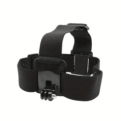 Adjustable Head Strap for Action Camera - Secure and Comfortable Mount