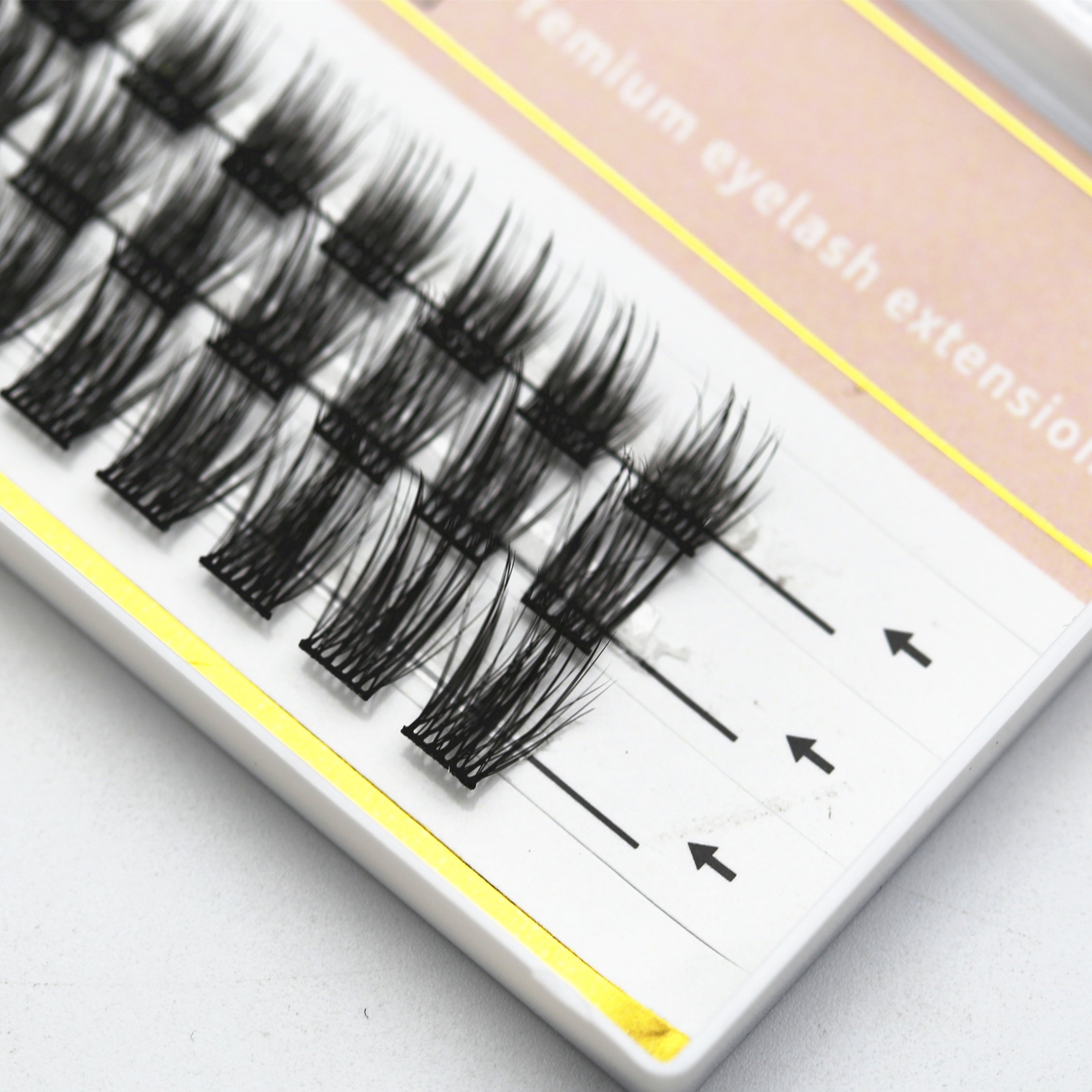 DIY Cluster Eyelash Large Capacity Natural Look False Eyelashes