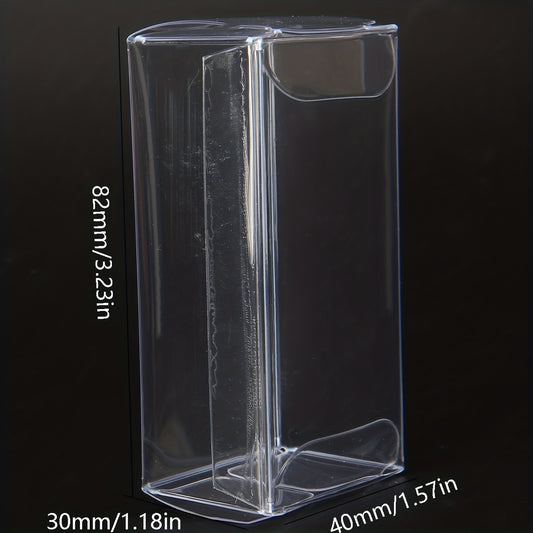 25PCS Small Scale Car Model Display Box 30 40 82mm PVC
