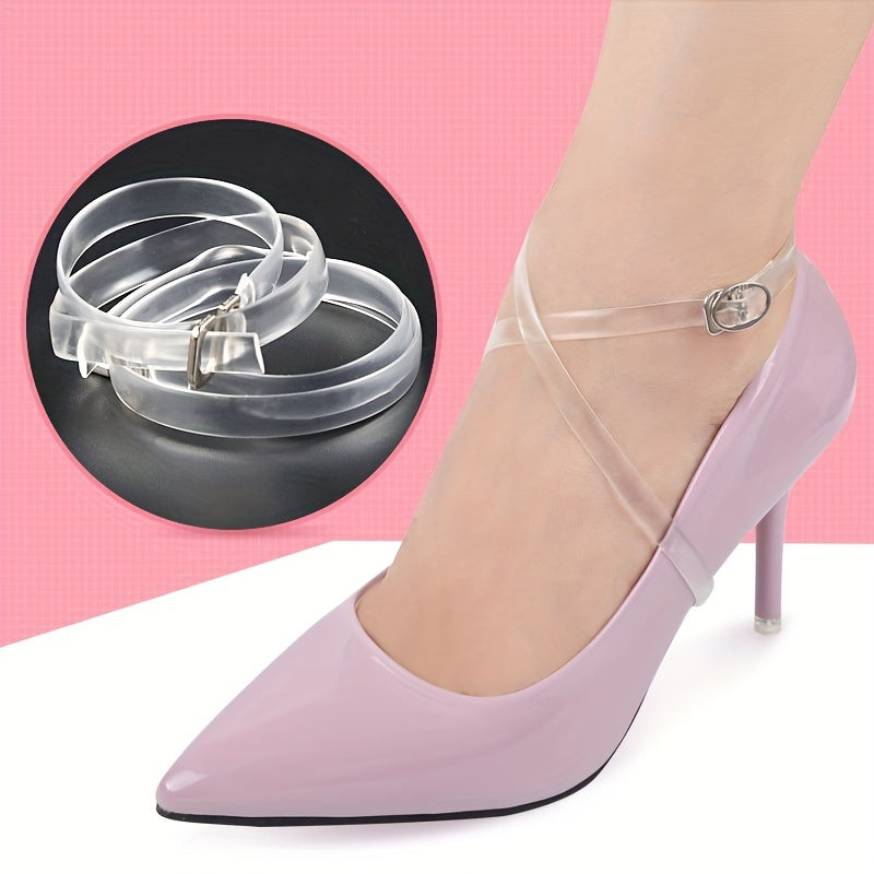 2pcs High Heels Elastic Shoelaces For Women Shoes Laces Anti Drop Heel Shoelace