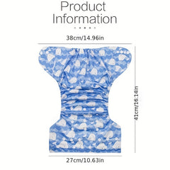 Adjustable Washable Reusable Cloth Diaper for Baby Girls and Boys