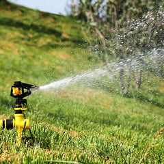 Adjustable Spiked Rocker Impact Sprinkler Garden Agriculture Watering Nozzle