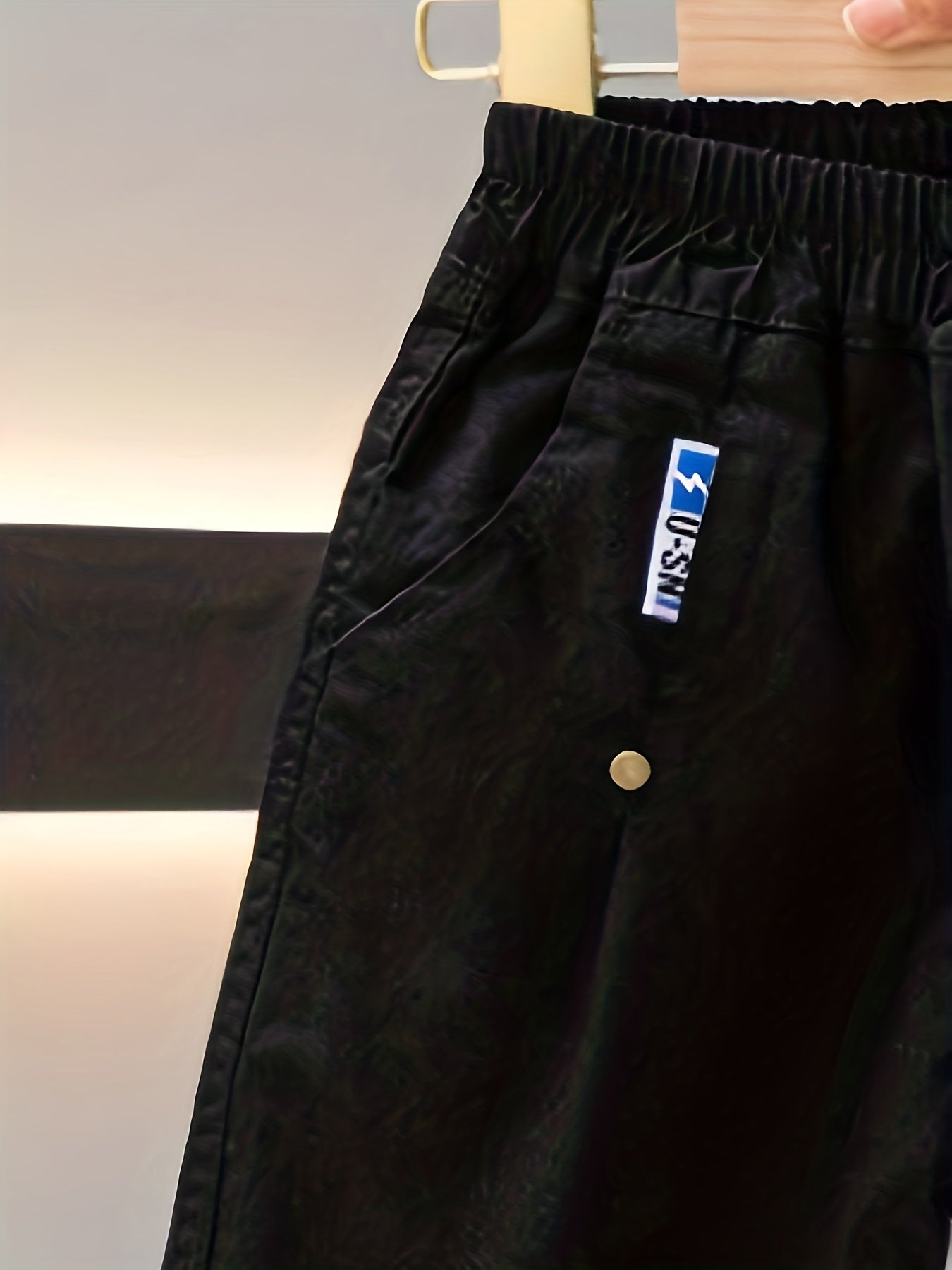 Boy's Cargo Elastic Waist Shorts w/ Pockets