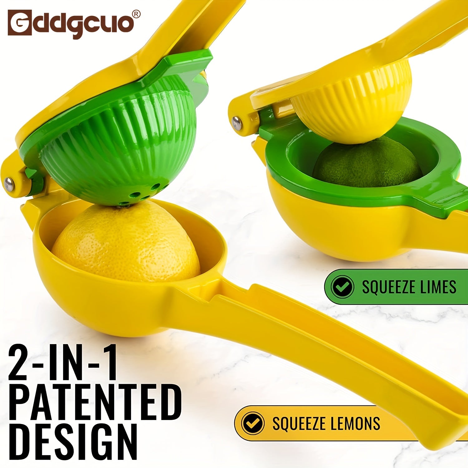 Stainless Steel Lemon Squeezer 5.08 cm Manual Juicer Hand Press