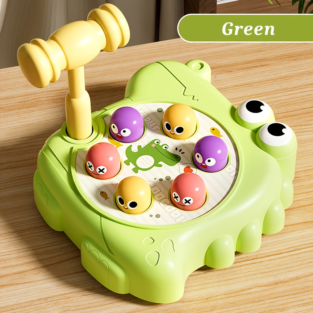 Crocodile Shaped Knocking Toy Set for Kids - Birthday & Halloween Necessity