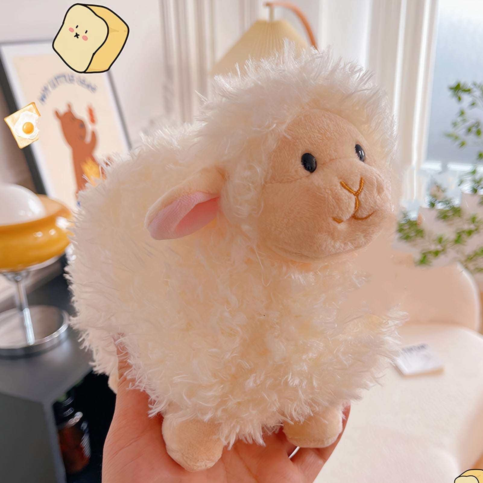 66in Sheep Alpaca Plush Toy Soft Stuffed Animal Doll for Kids