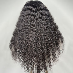 Kinky Curly T Part Lace Front Human Hair Wig