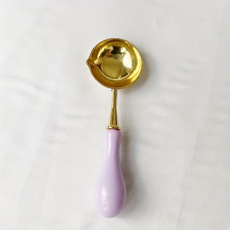 Aromatherapy Melting Wax Spoon - Special Stamp Fire Paint Tool