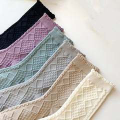 6 Pairs Women's Cotton Ruffle Crew Socks