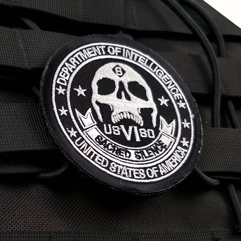 Men's Seal Team Six Arm Patch Magic Sticker Military Fan Pack