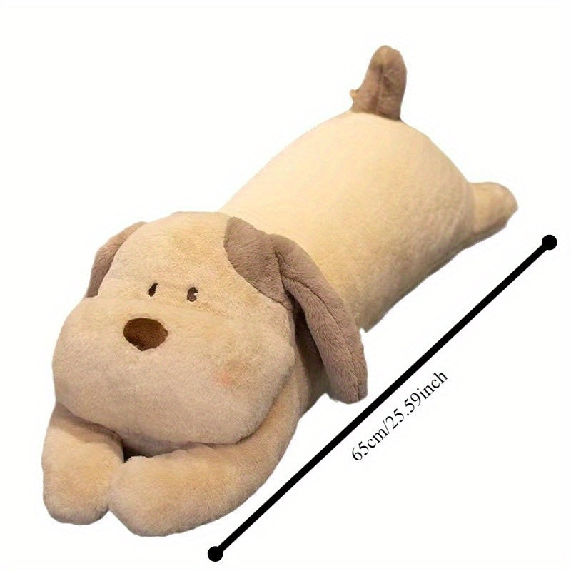 Adorable Long Dog Shaped Pillow Soft Toy for Parties, Birthdays, Home Decor