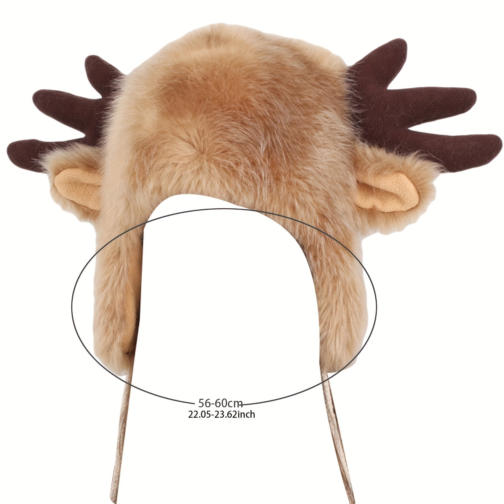 Head Plush Hat Cartoon Ear Protection Warm Cap For Women