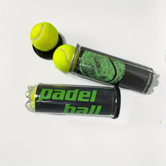3pc Chemical Fiber Paddle Tennis Ball Standard 6 35cm Training Balls