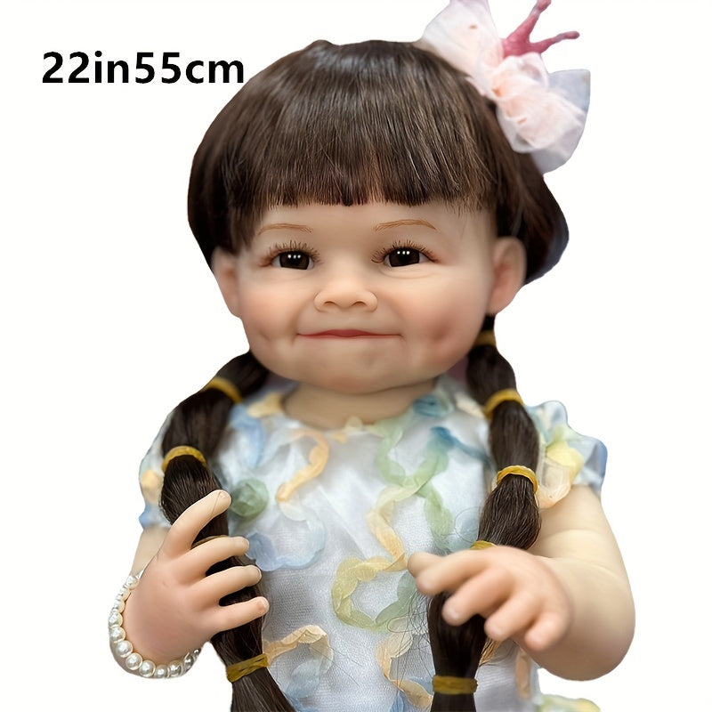 Simulative Reborn Doll Full Vinyl Baby Doll Girl Dolls