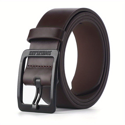 Men's PU Leather Belt Casual Jeans Pants Belt Outdoor Party Holiday