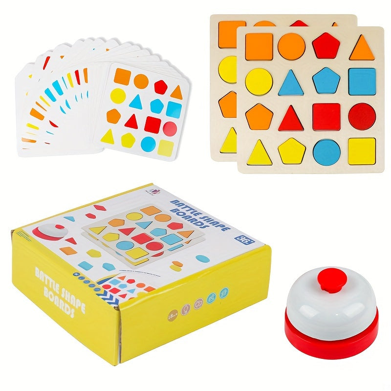 Geometric Shape Matching Board Wooden Educational Toy