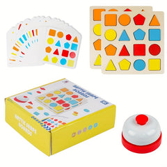 Geometric Shape Matching Board Wooden Educational Toy