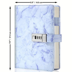 Lockable Leather Journal With Combination Lock