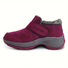 Warmth Plus Snow Boots Shock Absorption Non Slip Winter Shoes