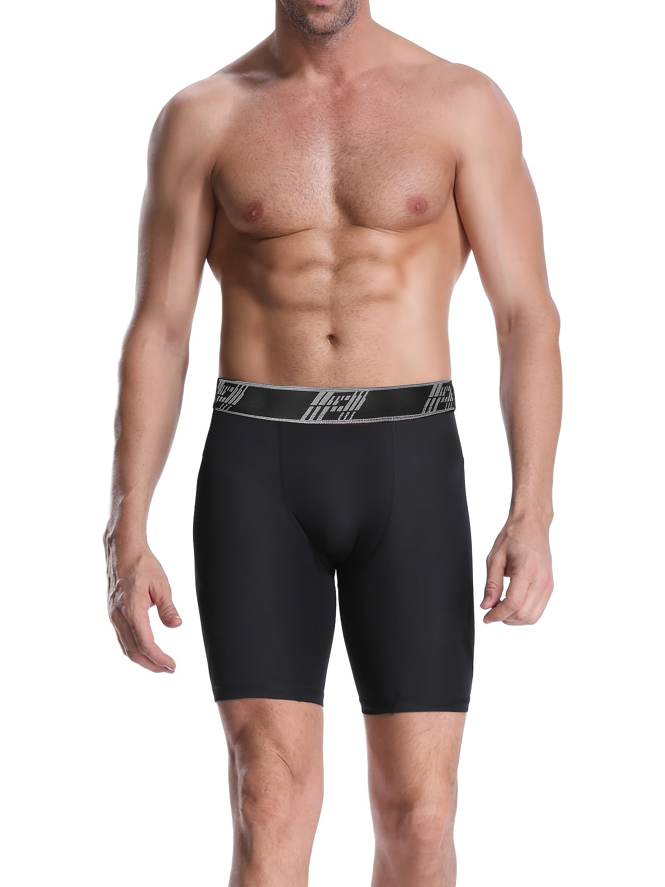 HOPLYNN Compression Shorts Men Spandex Sport Athletic Workout Running Baselayer