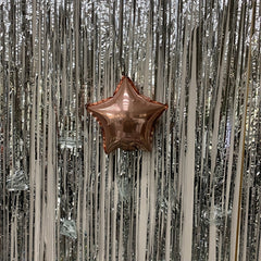 18 inch Five pointed Star Heart shaped Aluminum Film Balloon