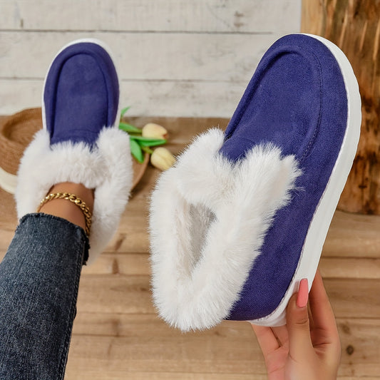 Women's Warm Non-slip Casual Sneakers Lightweight Walking Shoes