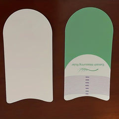 3Pcs Eyelash Ruler Stencils for Measuring Length and Curling Degree Beauty Tool