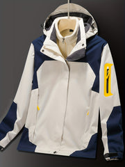 Women's Outdoor Set Plus Velvet Thick Fleece Windproof and Waterproof
