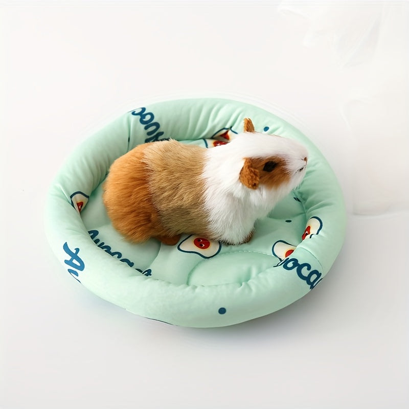 Summer Sleep Mat for Hamsters and Hedgehogs Ice Silk Pet Nest Pad