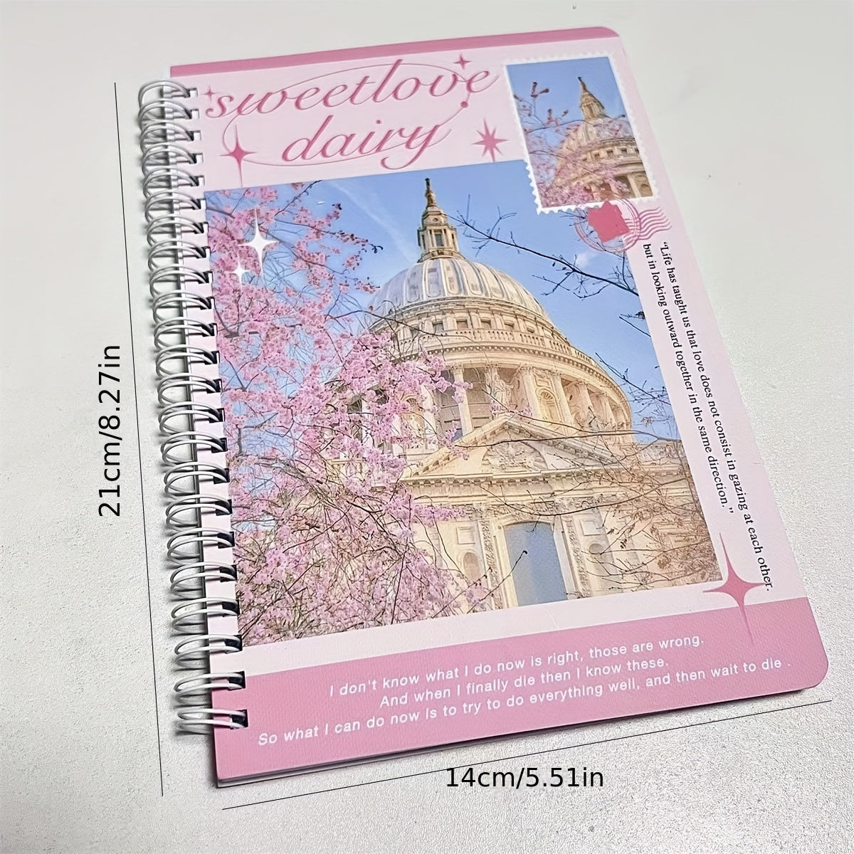 Coil Type Notebook Student Message Book Memo Notepad Journal Diary