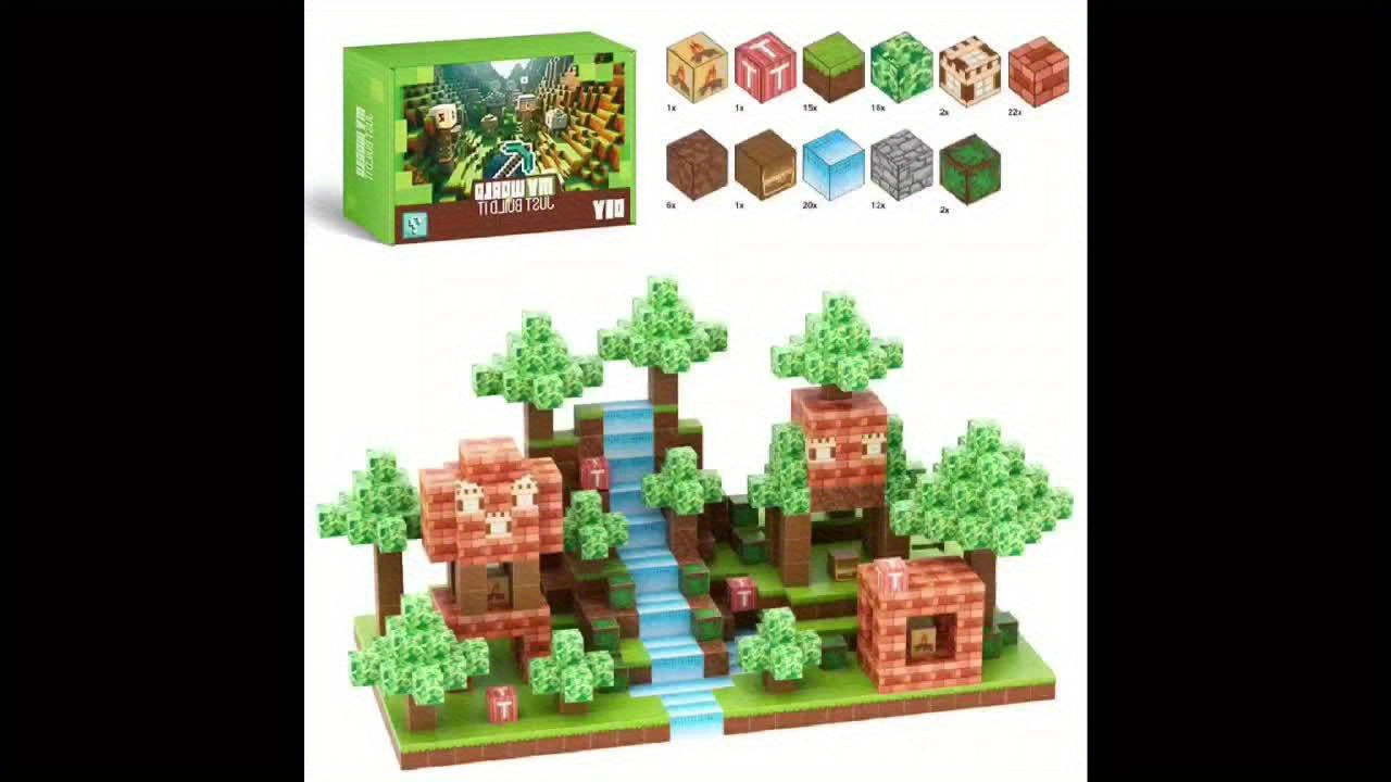 100pcs Magnetic Toy Set ABS Building Blocks