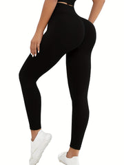 Quick Dry Butt Lifting Yoga Pants High Waist Stretch Leggings