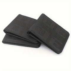 JDM Racing Car Fabric Short Wallet Canvas Wallet