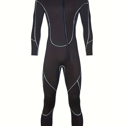Men's 1.5MM Long Sleeve Diving Suit Quick Dry Wetsuit