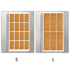 6 Sheets Waterproof Cork Name Stickers Tearable Labels